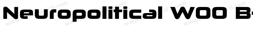 Neuropolitical W00 B字体转换